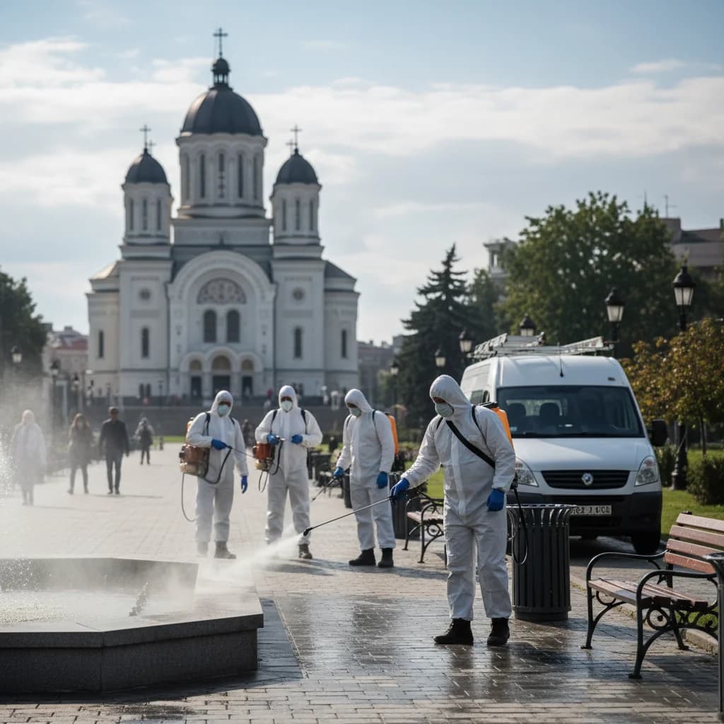 Dezinsecție terestră în Timișoara, 1–10 octombrie: stropiri între 22:00 și 06:00